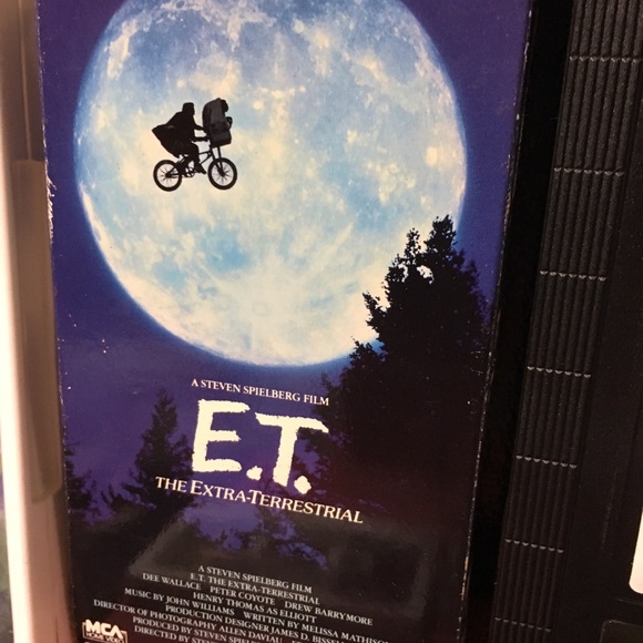 E.T. Extra Terrestrial VINTAGE 80s VHS, Read Along CD, Tape - Picture 7 of 10
